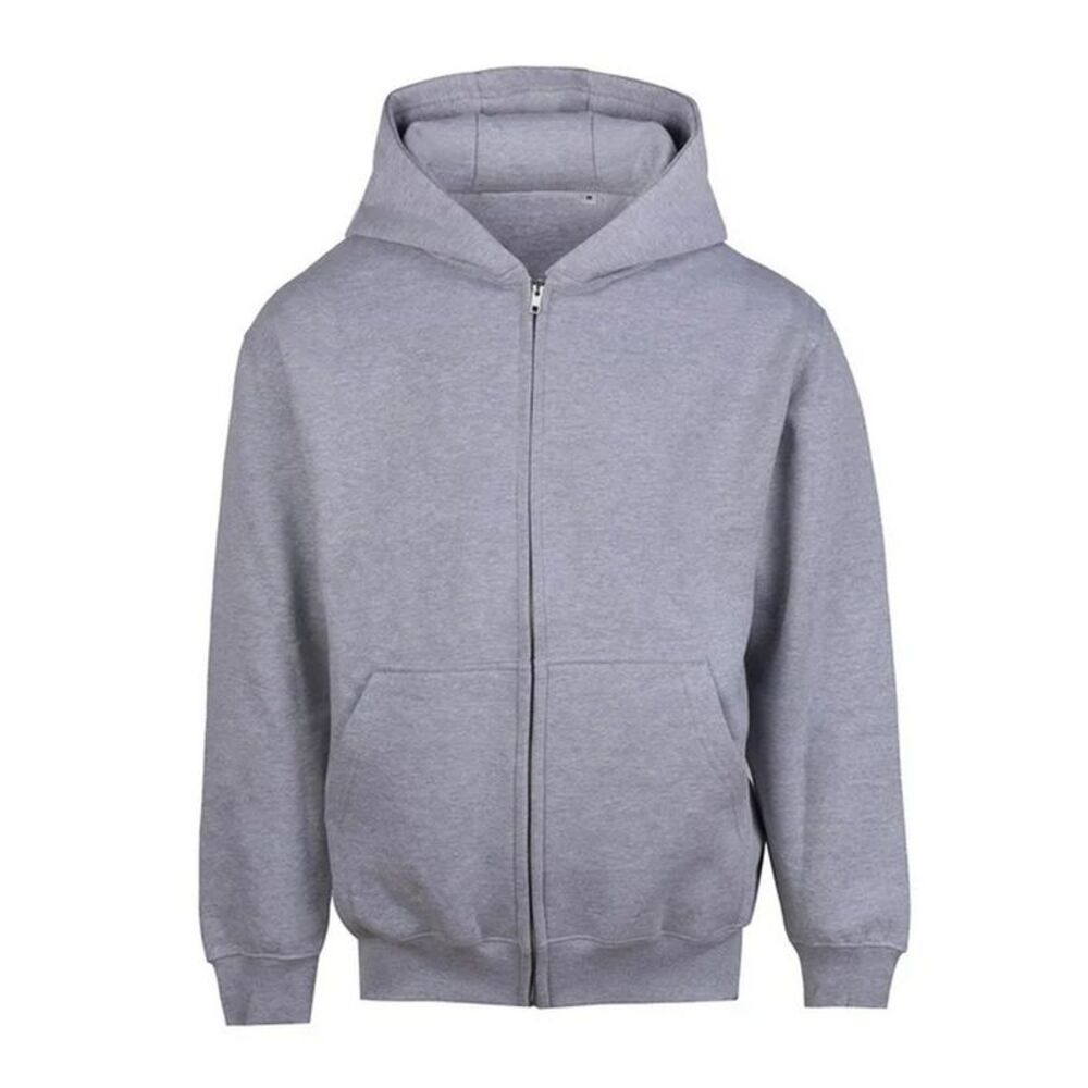 Awdis Mens Vision Heavyweight Hoodie / Heather Grey